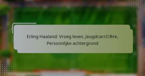 Erling Haaland: Vroeg leven, Jeugdcarrière, Persoonlijke achtergrond